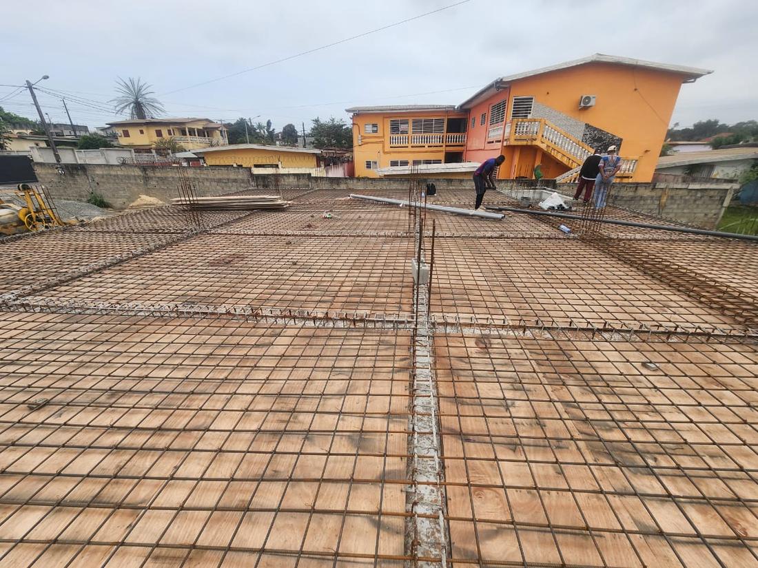 Ferraillage du plancher haut